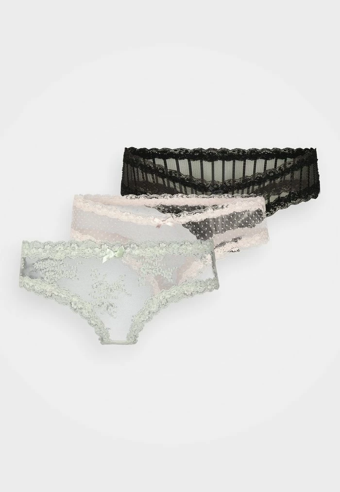 3 PACK V SHAPE BRASILIAN - Briefs - green Promo 😍 Hunkemöller 3 PACK V SHAPE BRASILIAN - Briefs - Green 👍 -Hunkemöller Sales Store 85bdd81eb5de4c599c78dae081b04c4c