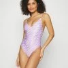 Cheap 💯 Hunkemöller ZEBRA RINGS - 🩱 Swimsuit - Lilac 🎉