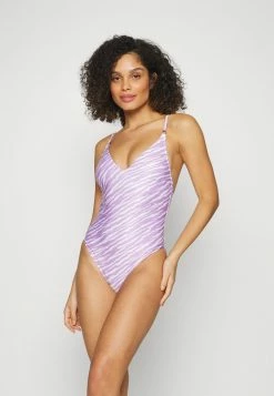 Cheap 💯 Hunkemöller ZEBRA RINGS - 🩱 Swimsuit - Lilac 🎉