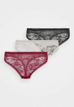 Budget 💯 Hunkemöller 3-PACK LYLA - Thong - Rhododendron 💯
