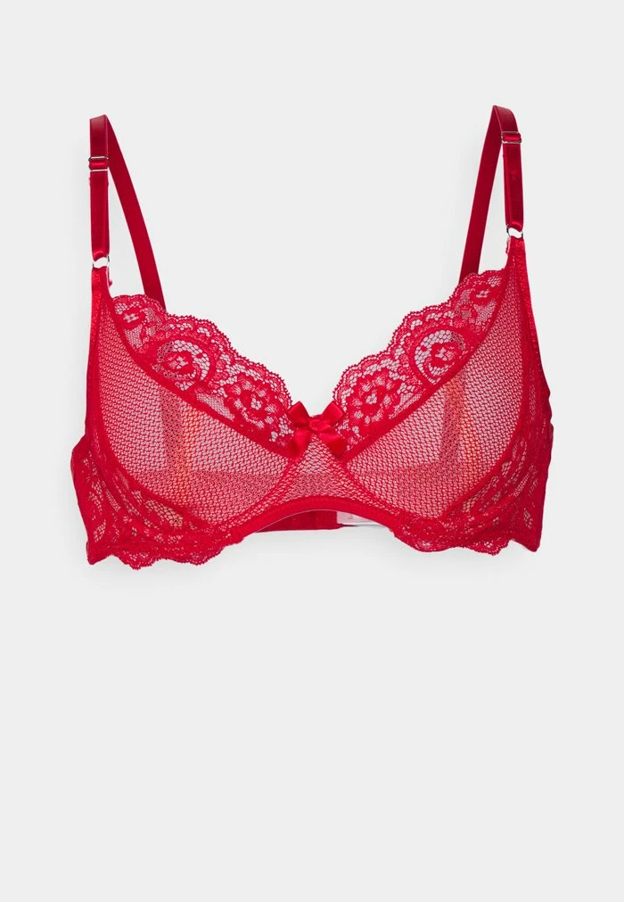 SIERRAUF - Underwired bra - red Deals 👍 Hunkemöller SIERRAUF - Underwired Bra - Red 👍 -Hunkemöller Sales Store 96f9b11c2ade4590acfc546335394035