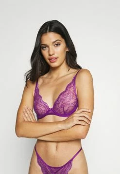 Discount โ๏ธ Hunkemöller ISABELLE PLUNGE UNPADDED - Triangle Bra - Purple ๐ฅ
