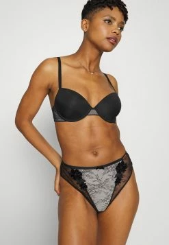 Outlet 💯 Hunkemöller KELSEY STRING - Thong - Black ⭐ -Hunkemöller Sales Store a0171b555ad44f238bc8af79432d182f