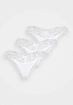 Outlet 🛒 Hunkemöller MADISON 3 PACK - Thong - Snow White 🎉 6 Outlet 🛒 Hunkemöller MADISON 3 PACK - Thong - Snow White 🎉 -Hunkemöller Sales Store a11eb183b21f443d82397fa97243a82b