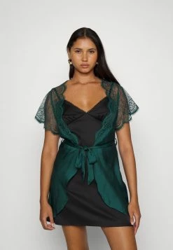 Brand new 👏 Hunkemöller KIMONO COCO CROSS - 👗 Dressing Gown - Green 😍