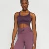 Flash Sale ⌛ Hunkemöller COMFORT BRA - Light Support Sports Bra - Purple 🧨