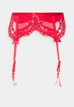 Flash Sale 🔔 Hunkemöller CLAIRE - Suspenders - Tango Red ✔️