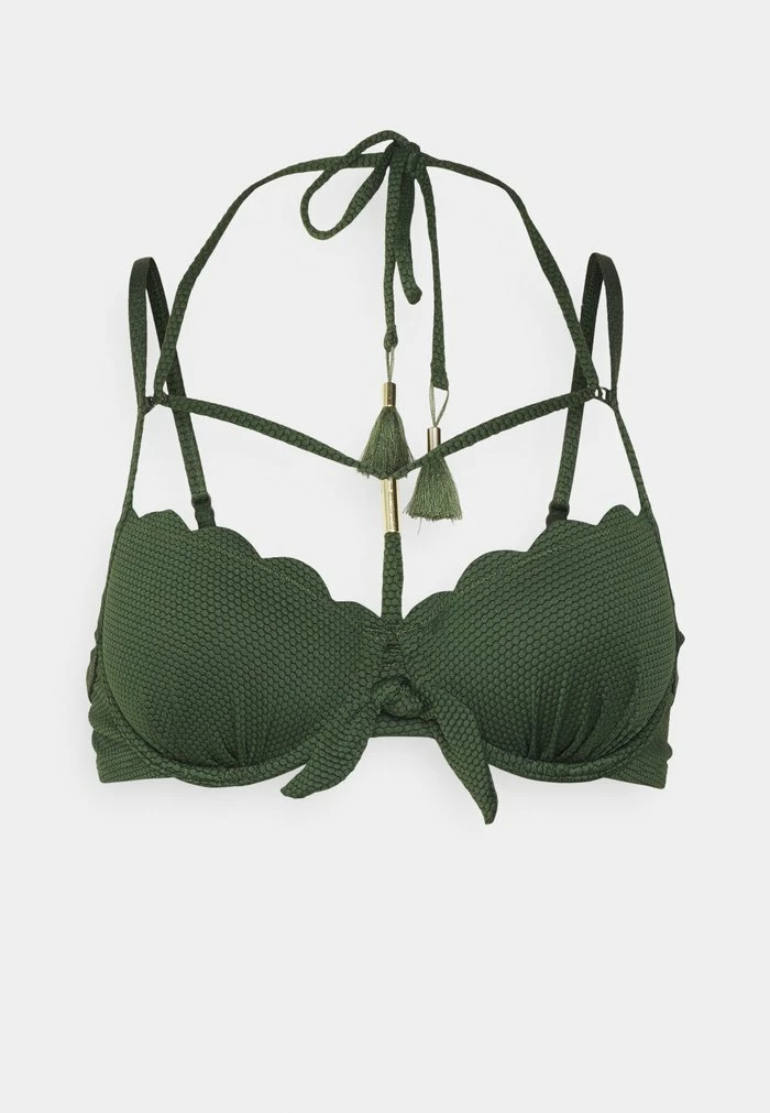 SCALLOP - Bikini top - green Best Sale ❤️ Hunkemöller SCALLOP - 👙 Bikini Top - Green 👏 -Hunkemöller Sales Store afd1f9307ad843ae8855e5218b902704