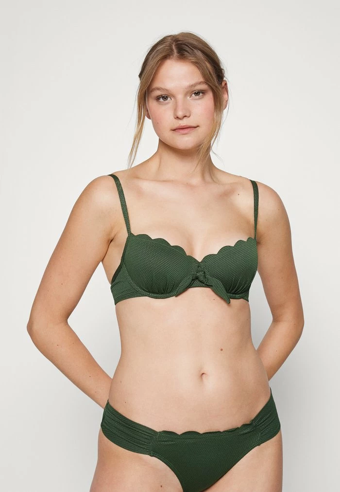 SCALLOP - Bikini top - green Best Sale ❤️ Hunkemöller SCALLOP - 👙 Bikini Top - Green 👏 -Hunkemöller Sales Store b1ac3d71ae594d59bb704ee02d19ad2f