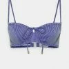 Cheapest 💯 Hunkemöller FIJI RIBUF - 👙 Bikini Top - Dazzling Blue 👏