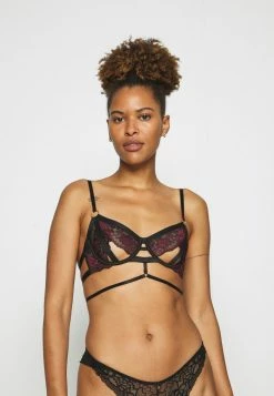 Outlet 👍 Hunkemöller PIPER - Underwired Bra - Black 🥰