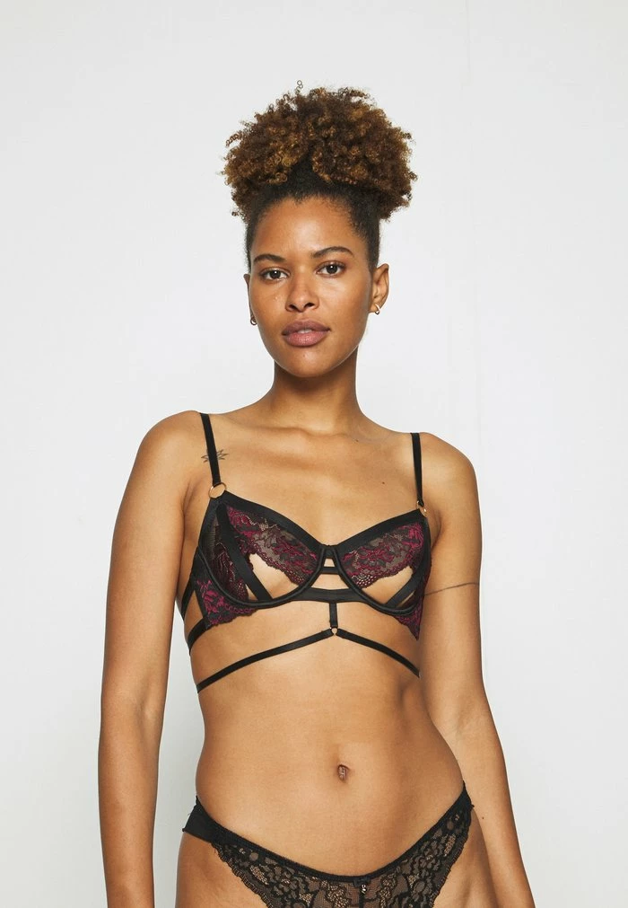 PIPER - Underwired bra - black Outlet 👍 Hunkemöller PIPER - Underwired Bra - Black 🥰 -Hunkemöller Sales Store b5181ba852364fd98afef12c3fda281d