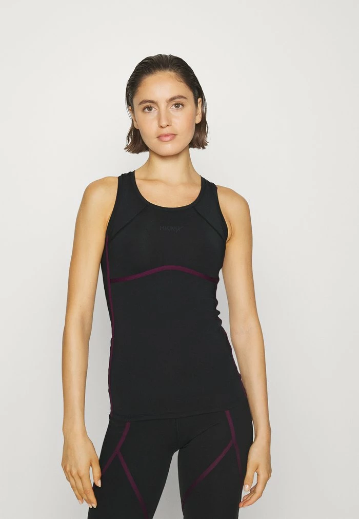 SLIM TANK FLASH - Top - black Top 10 ⌛ Hunkemöller SLIM TANK FLASH - Top - Black 🥰 -Hunkemöller Sales Store b9b68b2b4e5549d3a209db4ee0e55179