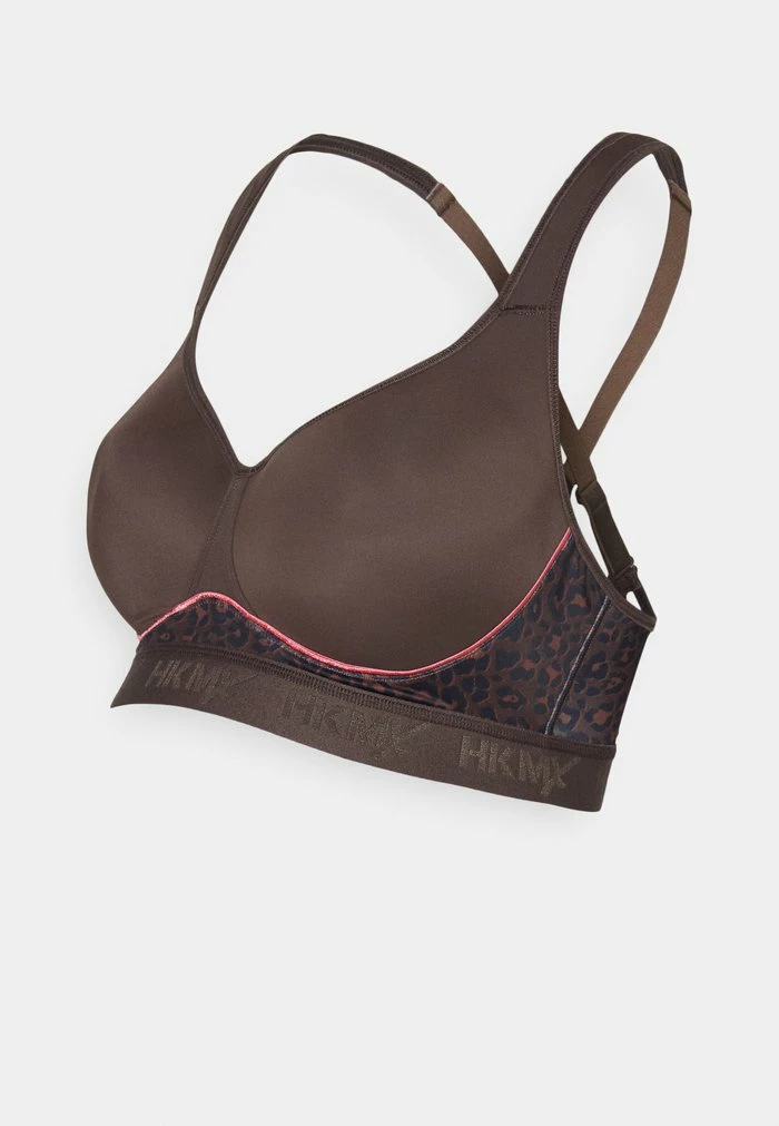 THE ALL STAR PIPING - Medium support sports bra - brown Buy ✔️ Hunkemöller THE ALL STAR PIPING - Medium Support Sports Bra - Brown 🧨 -Hunkemöller Sales Store ba7c932e9b2447a59eee4ef7b2e53150