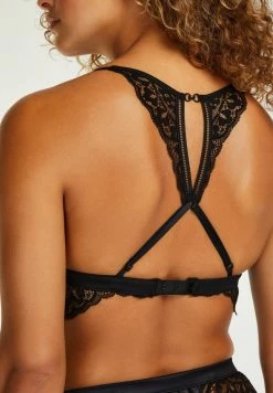 Promo ⌛ Hunkemöller NIANY BRALETTE - Triangle Bra - Black 🎁 -Hunkemöller Sales Store c07427912f7549a3bfa5e81b22744dd6
