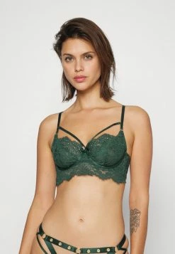 Discount ⌛ Hunkemöller PAULINE - Underwired Bra - Green ✨