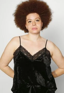 Outlet 💯 Hunkemöller CAMI CRUSHED - Pyjamas - Caviar 🤩 -Hunkemöller Sales Store c6442edb775a49e9a4fc2a8d5a446cf6