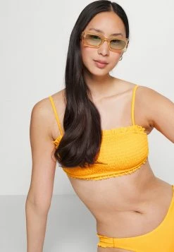 Buy ⌛ Hunkemöller ST.LUCIA SHIRRED BANDEAU - 👙 Bikini Top - Orange 🎁 -Hunkemöller Sales Store ca5cc378fe774aa788a512fcb62c88e9