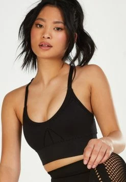 Outlet 🎁 Hunkemöller THE COMFORT - Sports Bra - Black ✔️