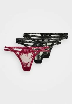 Budget 🥰 Hunkemöller IRINA 3 PACK - Thong - Caviar 🎉 -Hunkemöller Sales Store cf5eb2bf70434d5db035c4dee42a3191