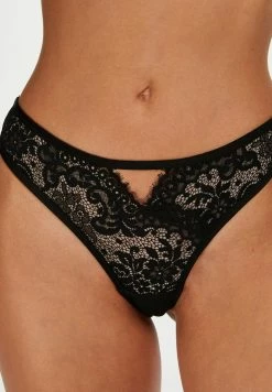 Best Pirce 👏 Hunkemöller STRING CARDI - Thong - Black 😉 -Hunkemöller Sales Store d51d2b0375f14d6684181ce49f1d87f5