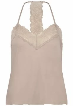 Discount 🥰 Hunkemöller AIR SPRUN - Pyjama Top - Beige 🎉 -Hunkemöller Sales Store daaf38eeb8274df3a2fa9b6c14514419
