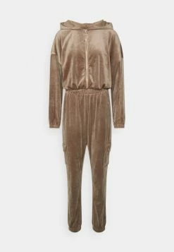 Best reviews of 🎉 Hunkemöller JUMPSUIT HOODIE - Pyjamas - Tan ⌛