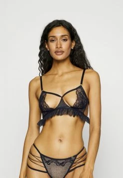 Best Pirce 🔔 Hunkemöller ELLEN MAID BRALETTE - Triangle Bra - Black 👍