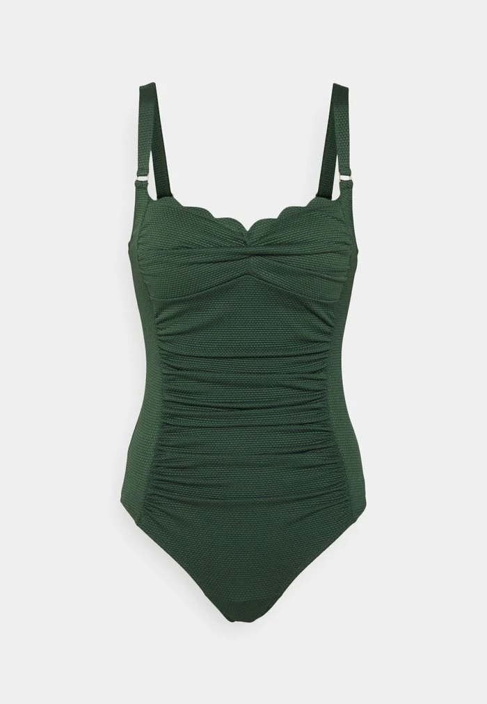 SCALLOP SHAPING - Swimsuit - green Best Sale 💯 Hunkemöller SCALLOP SHAPING - 🩱 Swimsuit - Green 🧨 -Hunkemöller Sales Store e9c648cdba454f1eac8df09c4722de63