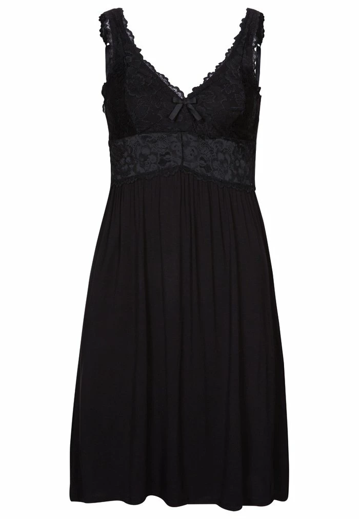 SLIPDRESS - Nightie - black Budget 🔥 Hunkemöller SLIPDRESS - Nightie - Black 🔔 -Hunkemöller Sales Store eaf63fd3991a46e198740d375e791570