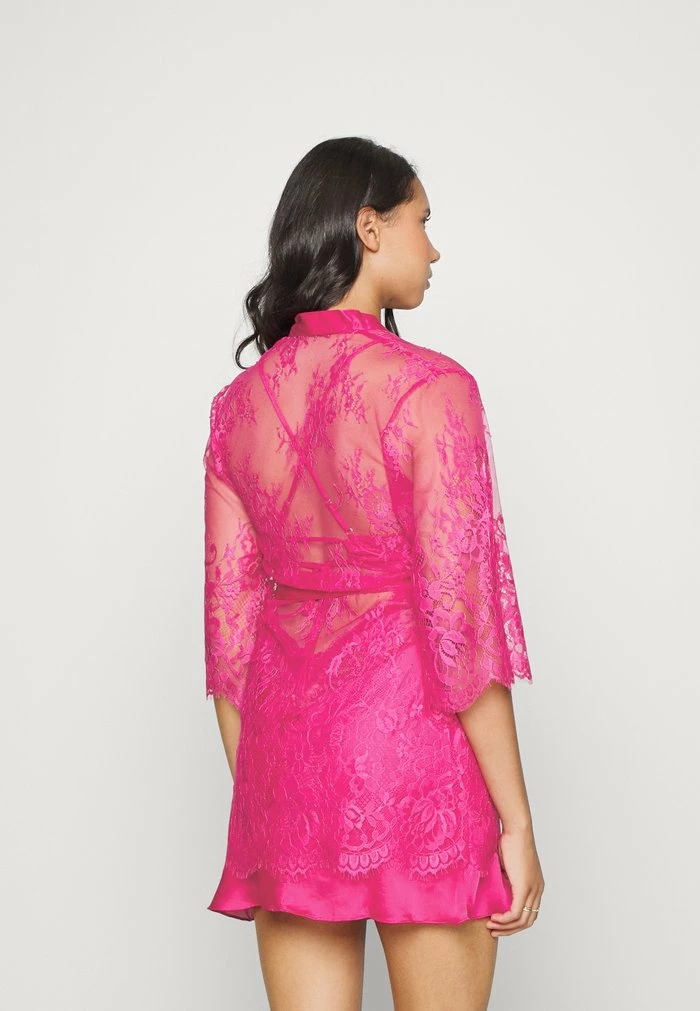 KIMONO ALLOVER LACE ISABELLA - Dressing gown - pink Best reviews of ✨ Hunkemöller KIMONO ALLOVER LACE ISABELLA - 👗 Dressing Gown - Pink 🔔 -Hunkemöller Sales Store ed0ddade3ec444338a5c285164df5849