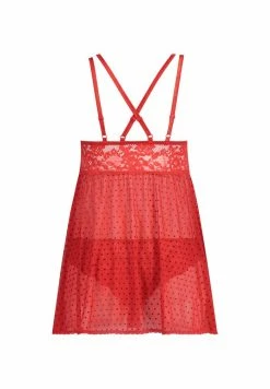 Cheapest ⭐ Hunkemöller BABYDOLL BEATRIZ - Nightie - Red 🛒 -Hunkemöller Sales Store ed2e9cb9c4784da0aaced1b0992a0da3