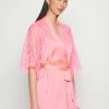 Cheapest 💯 Hunkemöller KIMONO JENNIFER - 👗 Dressing Gown - Knock Out Pink 🥰