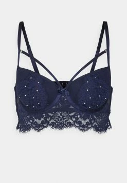 Cheapest ⭐ Hunkemöller PAULINE - Underwired Bra - Blue 🔥 -Hunkemöller Sales Store f24accfde3a840489e19b72adefc2f2e