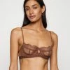 Cheap 🔔 Hunkemöller HONEY - Underwired Bra - Brown 🤩