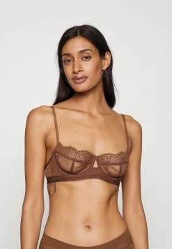 Cheap 🔔 Hunkemöller HONEY - Underwired Bra - Brown 🤩