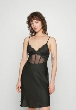 Top 10 ⌛ Hunkemöller LORA - Nightie - Black 🌟