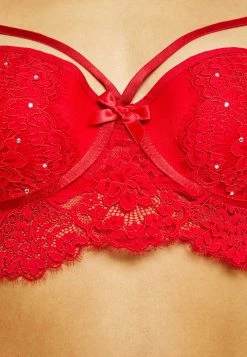 Coupon ⌛ Hunkemöller PAULINE - Underwired Bra - Red 🥰 -Hunkemöller Sales Store f4097f7e0a4c40a3a073abadc2e53b32