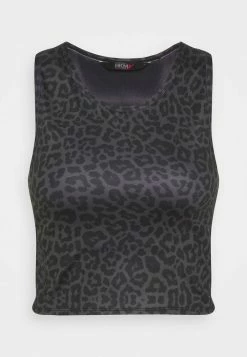 Budget 🤩 Hunkemöller LEOPARD PRINTED BRA - Light Support Sports Bra - Black 🎉 -Hunkemöller Sales Store f410d6eda3d9415899372d3bc38d87db