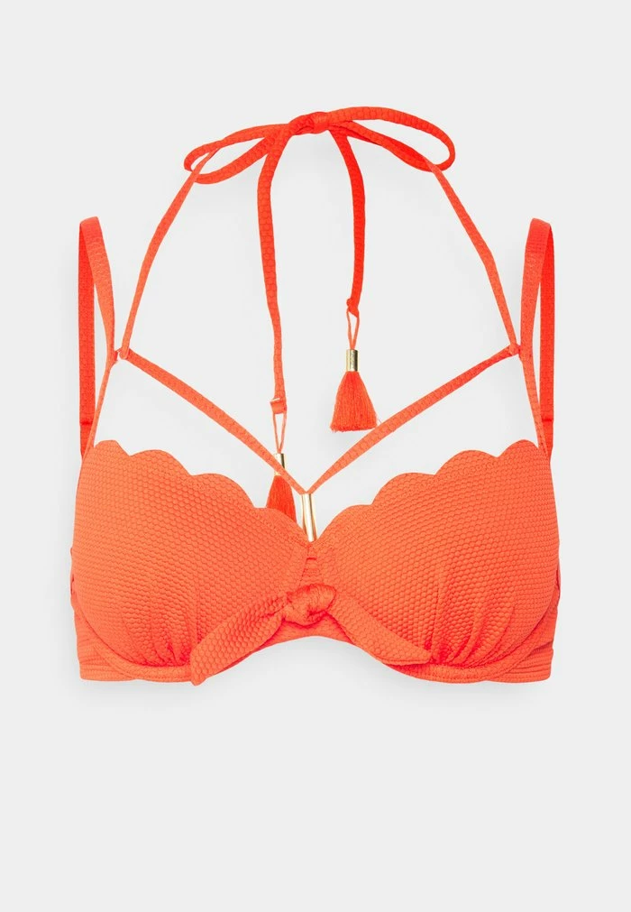 SCALLOP - Bikini top - firey red Hot Sale 🔥 Hunkemöller SCALLOP - 👙 Bikini Top - Firey Red 🥰 -Hunkemöller Sales Store f5de20f6516743aabad6f71199565bb0