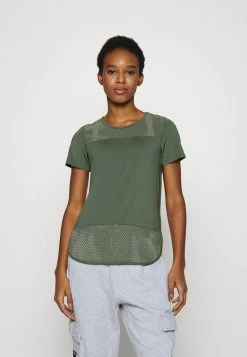 Budget 🔥 Hunkemöller PERFOMANCE - Basic T-shirt - Green ❤️