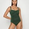 Best Sale 💯 Hunkemöller SCALLOP SHAPING - 🩱 Swimsuit - Green 🧨 -Hunkemöller Sales Store fd19705d60634d0a914a38200e785aa5